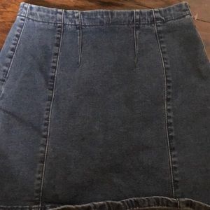 Denim skirt